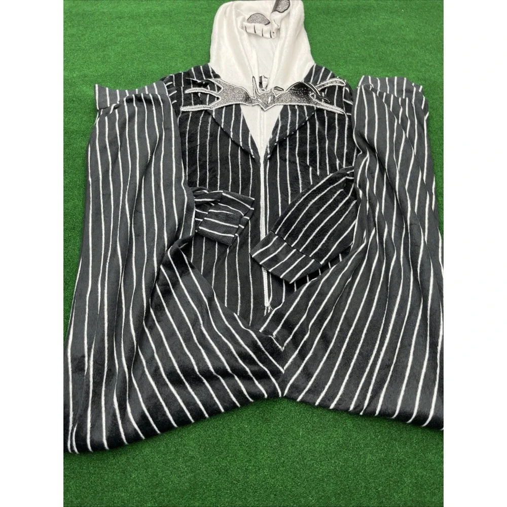 Disney Nightmare Before Christmas Jack Skellington  Pajama Costume XL 16/18 - Picture 3 of 8